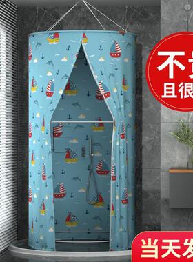 浴罩家用长方形加厚保暖农村浴室浴帐支架帐篷大冬天洗澡不冷神器