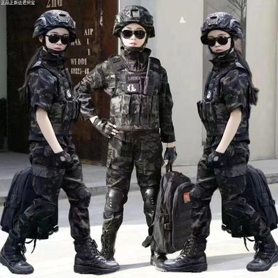 威龙cos服装儿童特种兵作战服训