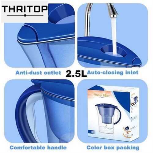 新品water pitcher filter  with 6 filters home householZd pur