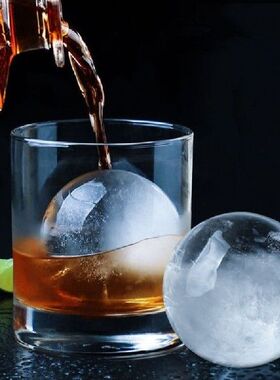极速Silicone Ice Cube Maker Whiskey Wine Cocktail WRound Ice