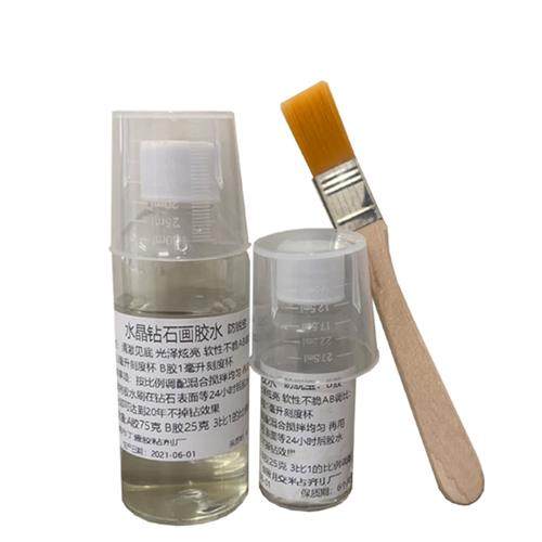 极速钻石画e表面固定胶防止掉钻防脱落高透明软性不发硬十字绣专