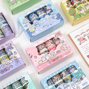 nMasking Tape Flower Rolls Pape Animal Washi Petal 极速3 Set