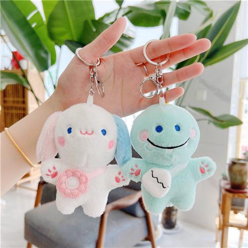 极速Sheep dogll nerdy pendant dinosaur white rabbit with小羊