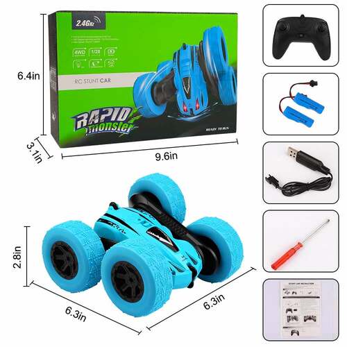 极速Roclub 4WiD RC Car 2.4G Radio Remote Control Car 1:24 Do