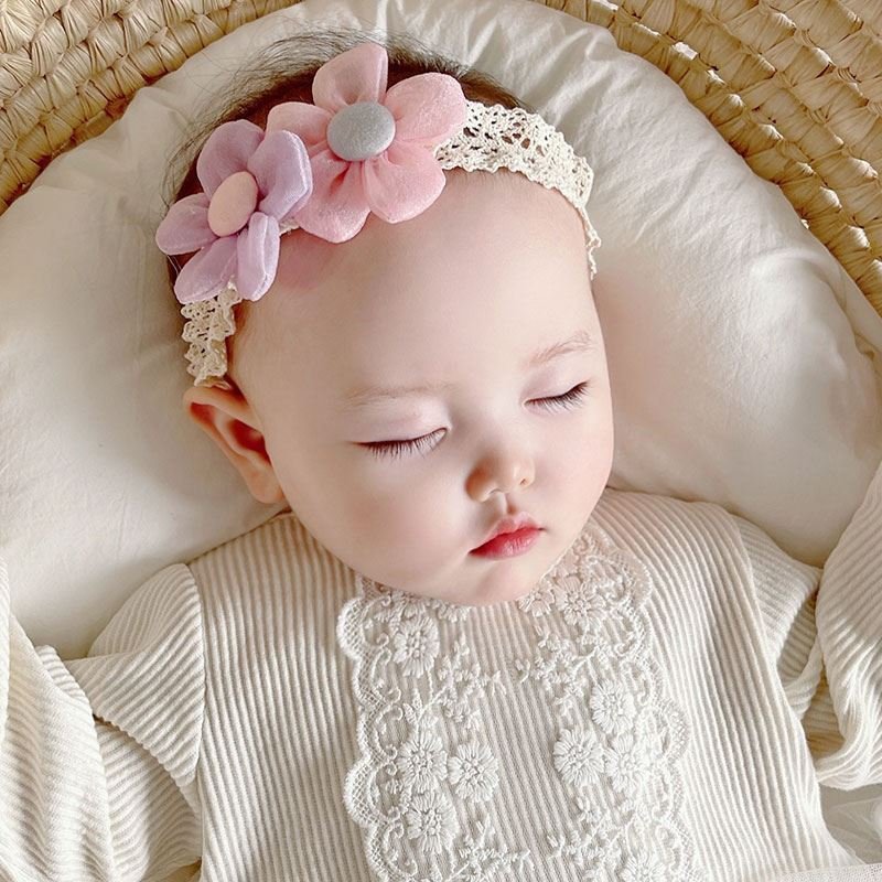 极速婴儿b发箍夏季护卤门可爱超萌发卡公主不伤头宝宝不勒头短发