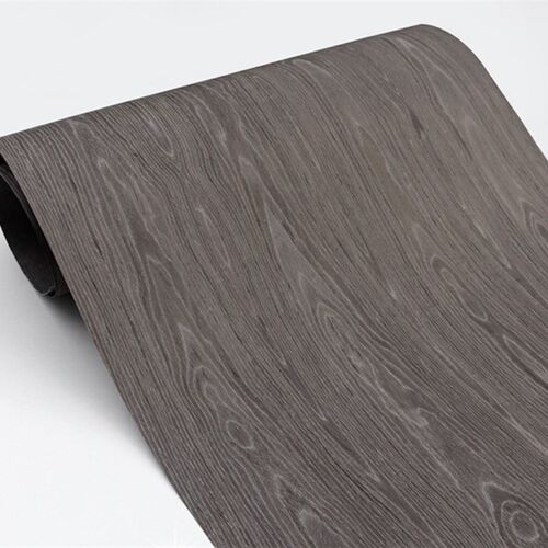 新品L2.5Metfers Width55cm Black oak decorative veneer wood v