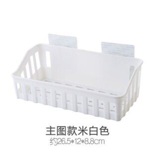 新品Press-efree bathroom shelf kitchen plastic wall walWl ha