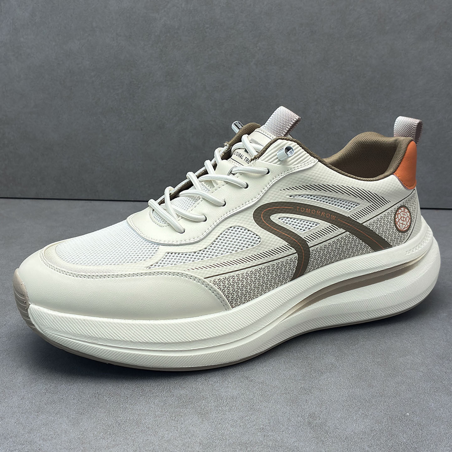 运动鞋男2026飞织网面透气休闲男鞋一脚蹬厚底轻便户外慢跑鞋6688,流行男鞋,单鞋,淘宝优惠券,粉丝福利购,淘宝优惠卷