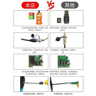 小修吊机升家用JJU小型提升机建筑装 微型电动葫芦20v便携2式 遥控