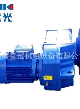 ZIK中研齿轮减速机FCAF47反冲洗0.75KW电机硬齿面减速机