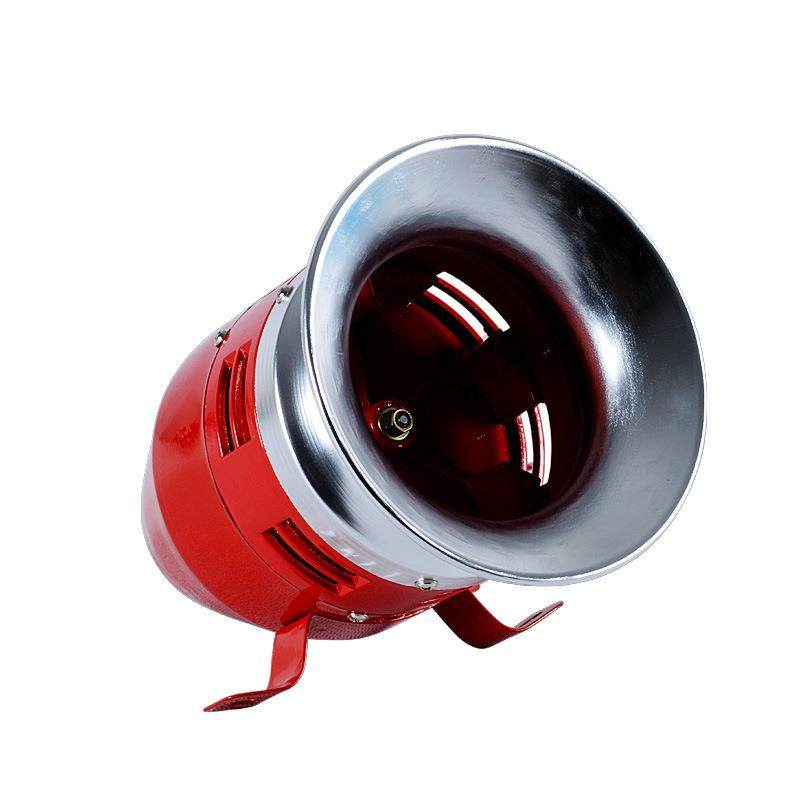 MS-390马达警笛 风螺电动防空警报器 高分贝220V12V24V报警器喇叭