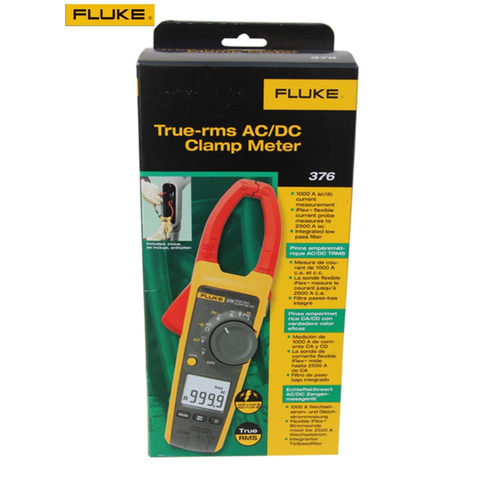 福禄克数字钳形表FLUKE373/FLUKE375/FLUKE376/F374/F376FC/F381