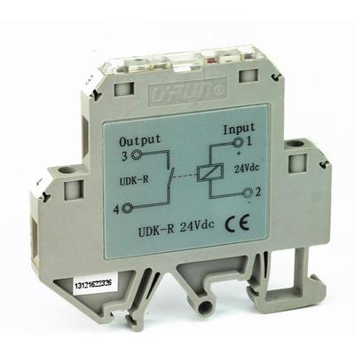 UDK-R 24Vdc上海友邦 光耦 集成电路模块 继电耦合器 输入DC24V