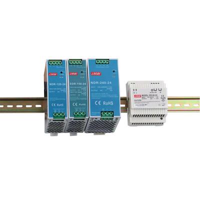 NDR导轨式开关电源24v变压器220转12V5A直流EDR-15/30/60/120明伟