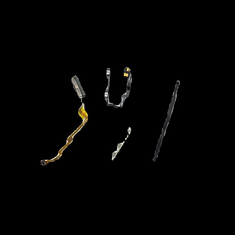 适用红米k40指纹排线 红米k40Pro +指纹识别解锁开机音量侧键排线