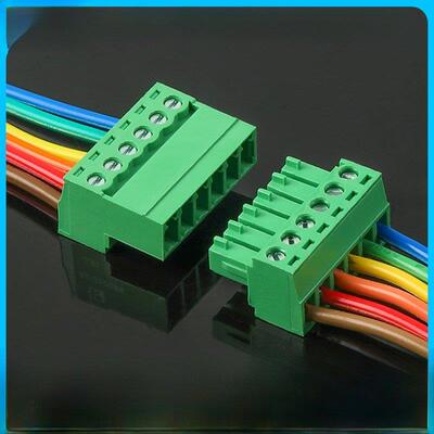 KF免焊对接15EDGRK/KP-3.5/3.81空中对插公母整套插拔式接线端子