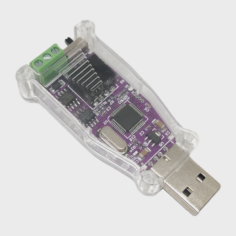 USB转CANable分析仪模块CAN通讯线盒子USBCAN同星CAN口转USBLinux