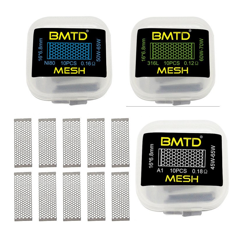 网状发热丝NI80 S316蚀刻RDA网状发热网A1 MESH电阻丝