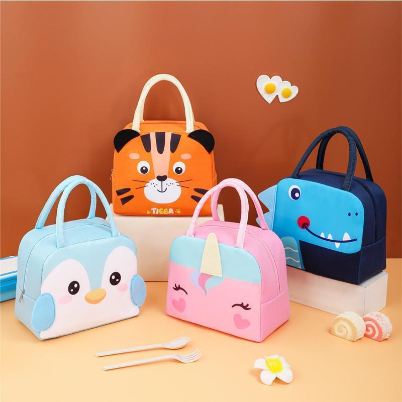 Thermal Insulated Lunch Box Tote Food Small Cooler Bag Pou00