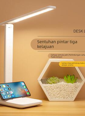 foldable led light usb charge desk lamp table reading study
