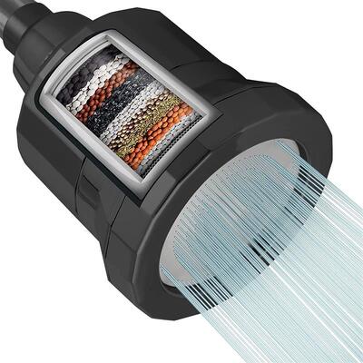 Purified water shower filter pressurized showerhead增压花洒