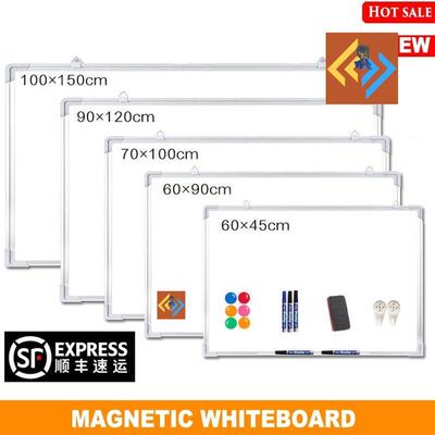 Magnetic whiteboard Office/home teaching White Board Double