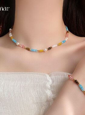 高级感复古国风款珍珠项链项饰