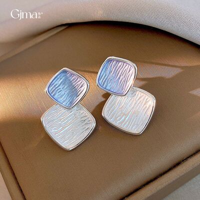 女轻奢银针耳饰高级感韩系小众