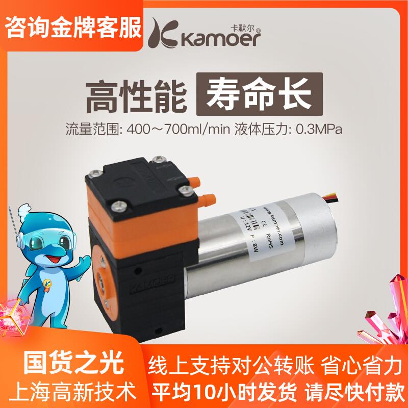 卡默尔隔膜泵12v耐腐蚀气动KLP01泵小型水泵有机微液泵工业自吸泵