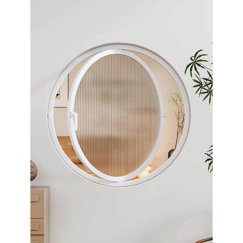 铝合金圆形窗户铁艺拱形弧形窗中悬窗中轴旋转月亮窗阁楼玄关圆型,全屋定制,铝合金窗,淘宝优惠券,粉丝福利购,淘宝优惠卷