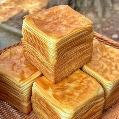 牛乳魔方面包千层手撕厚切吐司面包奶香整箱营养早餐糕点三明治