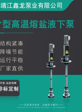 RY型单级单吸悬臂式高温熔盐液下泵(新式)熔盐泵