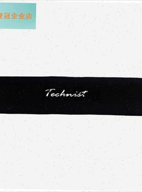 TECHNIST韩国进口头带吸汗运动速干100X5CM黑头戴X网球羽毛,