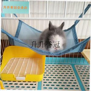 兔子龙猫b荷兰猪小猫鼠小宠夏季网纱吊床秋千宠物用品四季通用,