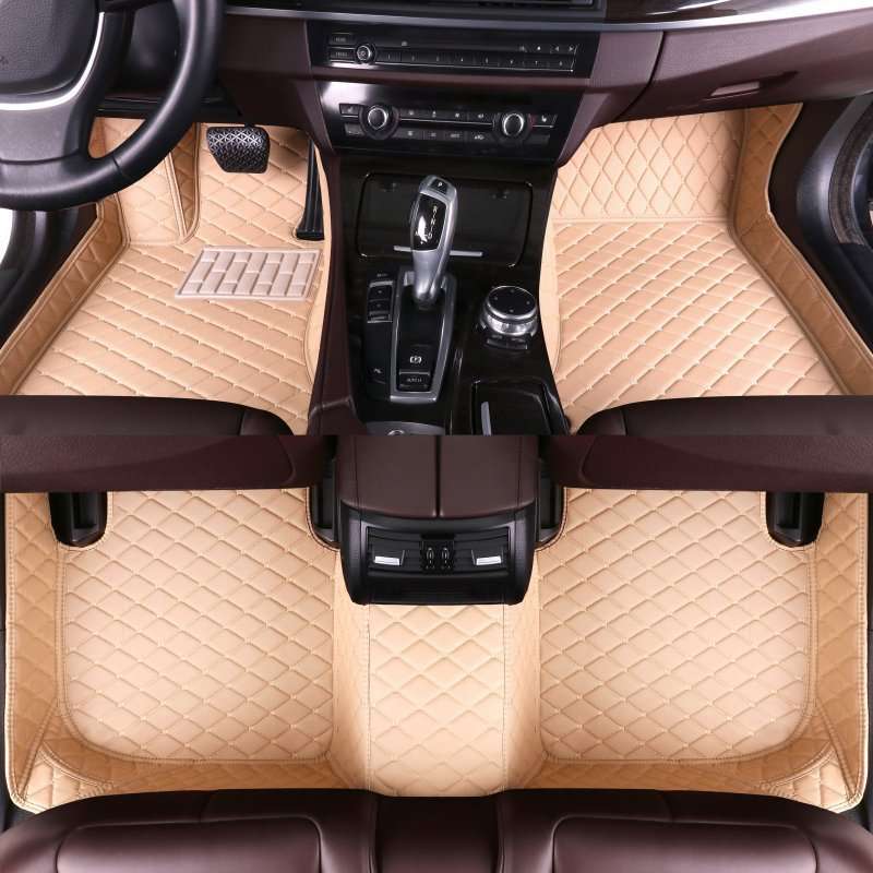 适用于奔驰GLE320 GLC260L GLA GL ML GLS E级C级B级A级汽车脚垫