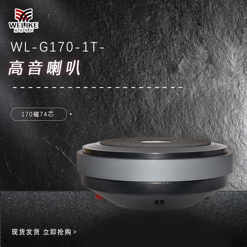 工厂170磁75芯钛膜高音喇叭扬声器单元娱乐演出高音驱动头