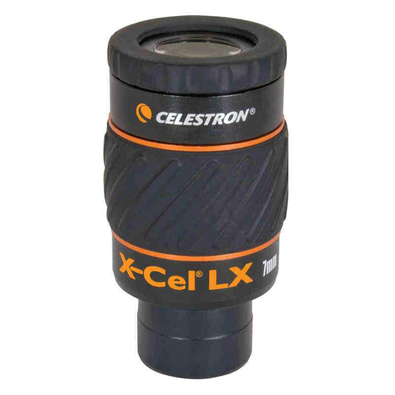 星特朗60度目镜X-CELLX7mm高倍目镜超广角星云行星1.25英寸多