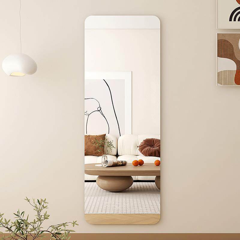 无框全身镜轻奢贴墙穿衣镜壁挂式卧室家用挂墙试衣镜防爆贴墙镜子,特色手工艺,其他特色工艺品,淘宝优惠券,粉丝福利购,淘宝优惠卷