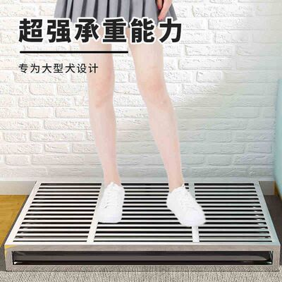 狗厕所大型犬不锈钢中型犬防踩屎防撕咬固定尿垫超大号自动防吃屎