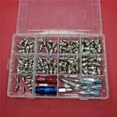 黄油枪配件套装 黄油嘴直弯B型销开口销销子黄油枪针注油M6M8M10