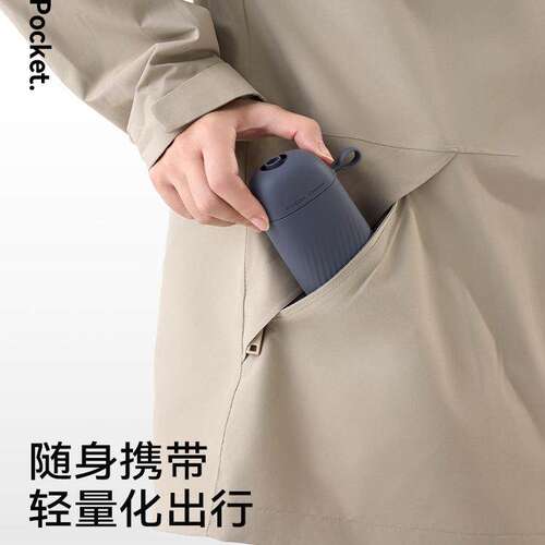 EVERYTHINK按压式U型颈枕 飞机护颈睡洞充气枕便携旅行枕四件组柔