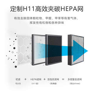 德业除湿机家用轻音卧室 净化除甲醛除湿器U20A3 抽湿机地下室