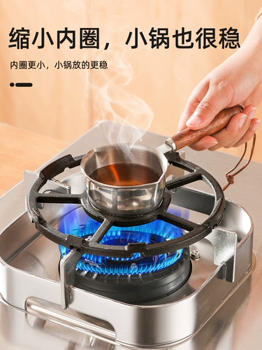 Держатель газовой плиты держит газовую плиту.