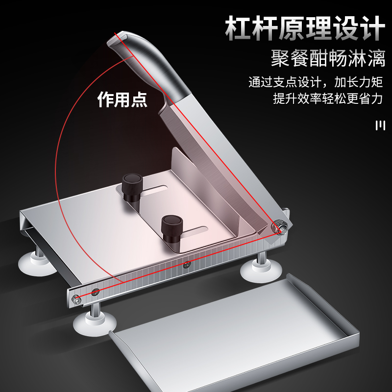 切肉片机家用羊肉切肉机切骨机年糕药材切片机商用切冻肉神器铡刀