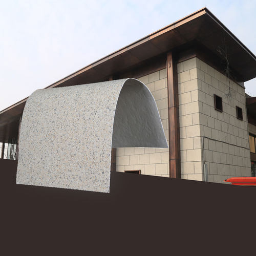 花岗岩柔性石材旧房翻新装修改造软瓷装饰板户外洞石板木纹浇筑板