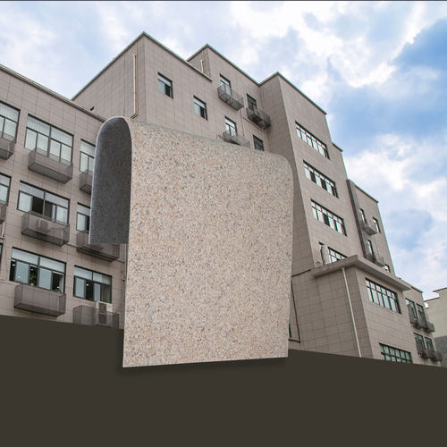 花岗岩柔性石材旧房翻新外墙装饰板户外软瓷洞石板水泥木纹浇筑板