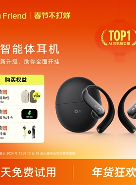 Ola Friend字节跳动豆包AI智能体耳机开放式不入耳蓝牙耳机耳挂式