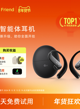 Ola Friend字节跳动豆包AI智能体耳机开放式不入耳蓝牙耳机耳挂式