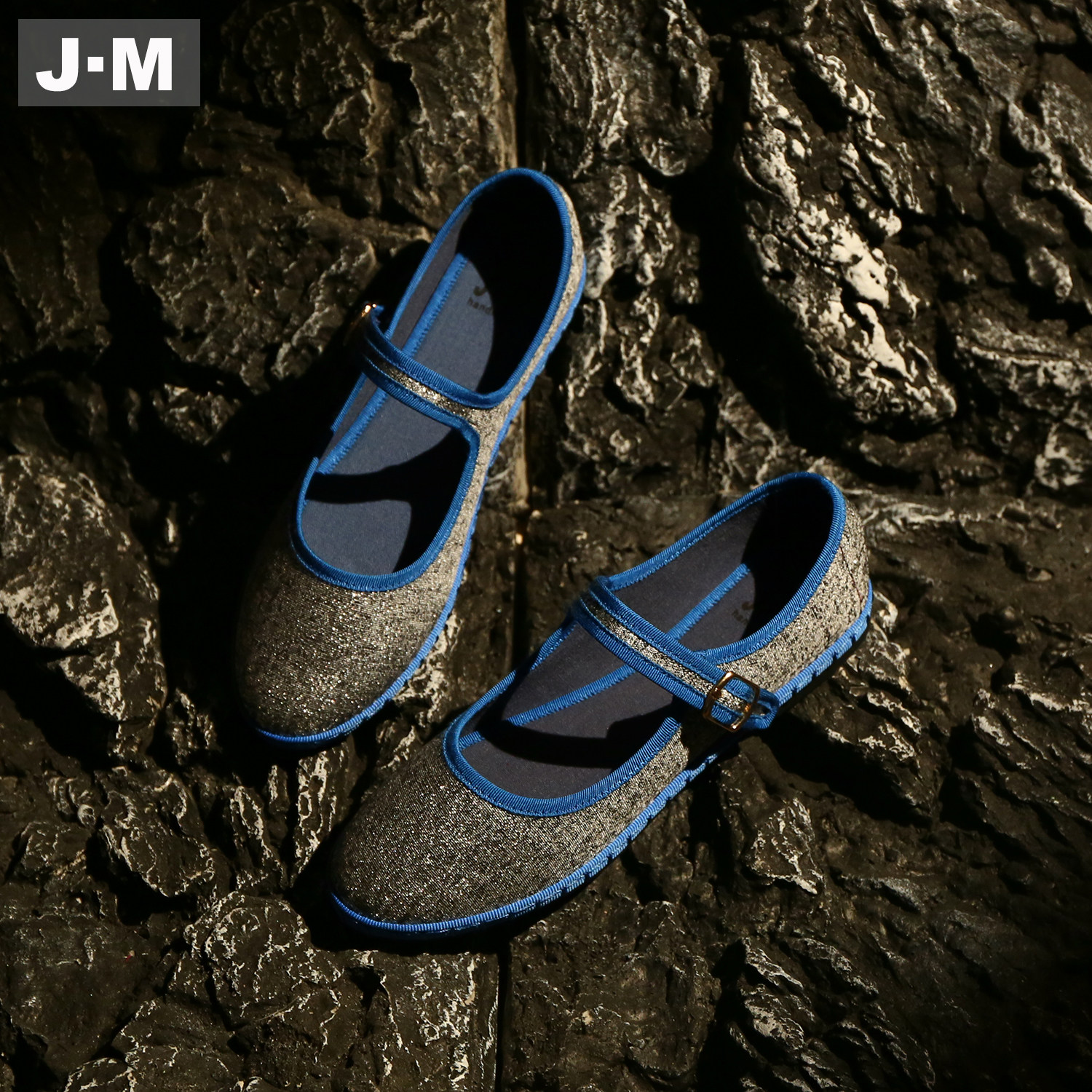 J·M手工针织复古一字带玛丽珍女鞋2026新款亚麻平底舒适百搭单鞋,女鞋,玛丽珍鞋,淘宝优惠券,粉丝福利购,淘宝优惠卷