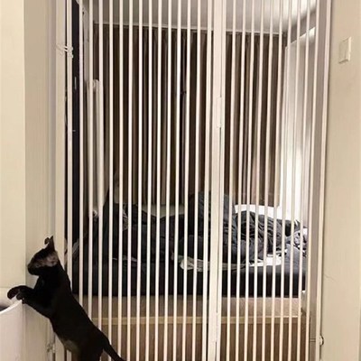 免打孔宠物门栏拦挡防猫咪隔离栏栅栏围栏狗狗护栏防跳室内笼子